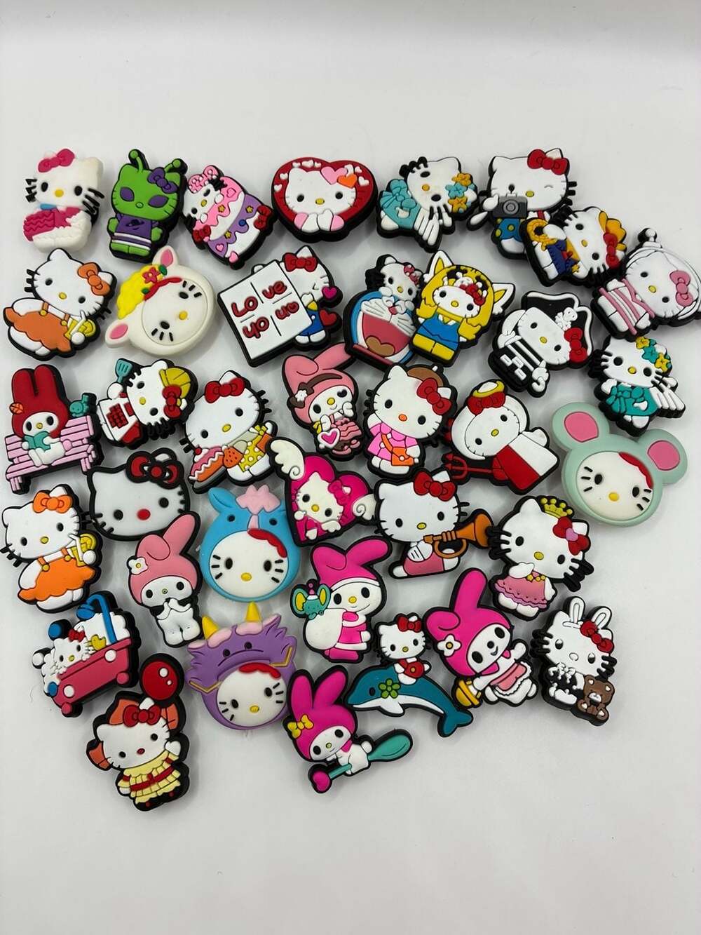 Sanrio Hello Kitty and Friends PVC Shoe Charms Jibbitz Lot